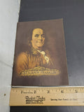 VTG 1938 John Hancock Mutual Life Ins Co Boston Mass Ben Franklin Autobio Book