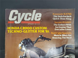Vtg Sept. 1980 Cycle Motorcycle Magazine Honda CB900 Kawasaki KZ750 Suzuki PE400