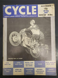 Vtg Nov 1961 Floyd Clymer Cycle Motorcycle Magazine Jawa Road Test Aussie Moto X