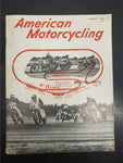 Vtg Feb 1964 American Motorcycling Magazine Daytona Races Suzuki Triumph Harley