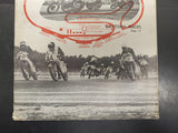Vtg Feb 1964 American Motorcycling Magazine Daytona Races Suzuki Triumph Harley