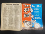 Vtg Feb 1964 American Motorcycling Magazine Daytona Races Suzuki Triumph Harley