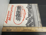Vtg Feb 1964 American Motorcycling Magazine Daytona Races Suzuki Triumph Harley