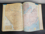 Vtg 1962 Hammond's Encyclopedic World Atlas Classics Edition Gold Ornate Spine