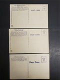 Vtg San Francisco California Post Cards Russian Hill Downtown Bay Bridge Golden
