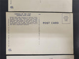Vtg San Francisco California Post Cards Russian Hill Downtown Bay Bridge Golden