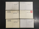 Vtg Lot Post Cards Kentucky & Patriotic Military W/John Adams 2 Cent USPS Stamp