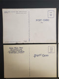 Vtg Lot Post Cards Kentucky & Patriotic Military W/John Adams 2 Cent USPS Stamp