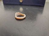 Vtg Women's Seashell Ring Unique Design Sz.8 Ocean Jewelry Boardwalk Collectible