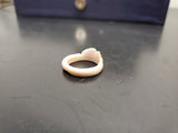 Vtg Women's Seashell Ring Unique Design Sz.8 Ocean Jewelry Boardwalk Collectible