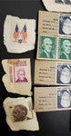 Vtg USPS Stamp Collection FDR Jefferson Eisenhower Wright Andrew Jackson Collect