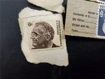 Vtg USPS Stamp Collection FDR Jefferson Eisenhower Wright Andrew Jackson Collect