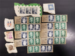 Vtg USPS Stamp Collection FDR Jefferson Eisenhower Wright Andrew Jackson Collect