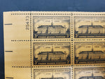 Vtg '56 200th Anniversary Nassau Hall 3 Cent USPS Postage Stamp Sheet 50 Total