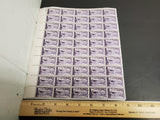 Vtg 1953 50th Anniversary Trucking Industry 3 Cent USPS Postage Stamps Sheets