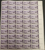 Vtg 1953 50th Anniversary Trucking Industry 3 Cent USPS Postage Stamps Sheets