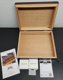 Humidor Supreme Gorgeous Cedar Personal Cigar Humidor W/Sure Seal Lid Technology