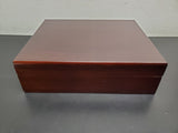 Humidor Supreme Gorgeous Cedar Personal Cigar Humidor W/Sure Seal Lid Technology