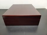 Humidor Supreme Gorgeous Cedar Personal Cigar Humidor W/Sure Seal Lid Technology