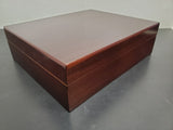 Humidor Supreme Gorgeous Cedar Personal Cigar Humidor W/Sure Seal Lid Technology