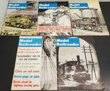 Vtg 1962 Lot of Model Railroader HO Scale Hobby Train Locomotive Magazines