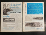 Vtg 1963 June/July Model Railroader Train Locomotive Ho Scale Magazines Collecti