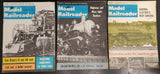 Vtg 1963 Oct/Nov/Dec Model Railroader Hobby HO Scale Locomotive Train Magazines