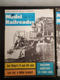 Vtg 1963 Oct/Nov/Dec Model Railroader Hobby HO Scale Locomotive Train Magazines