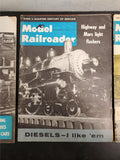 Vtg 1963 Oct/Nov/Dec Model Railroader Hobby HO Scale Locomotive Train Magazines