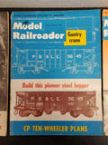 Vtg 1963 Mar/May/Aug Model Railroader Hobby HO Scale Locomotive Train Magazine