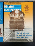 Vtg 1963 Mar/May/Aug Model Railroader Hobby HO Scale Locomotive Train Magazine