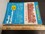 Vtg 1963 Mar/May/Aug Model Railroader Hobby HO Scale Locomotive Train Magazine