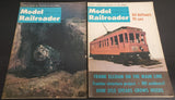Vtg 1964 Aug Sept Model Railroader Hobby HO Scale Locomotive Train Magazines