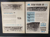 Vtg 1964 Aug Sept Model Railroader Hobby HO Scale Locomotive Train Magazines