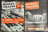 Vtg 1962 Jan/Mar. Model Trains Magazines HO Scale Gauge Hobby Locomotive Trains