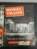 Vtg 1962 Jan/Mar. Model Trains Magazines HO Scale Gauge Hobby Locomotive Trains