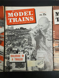 Vtg 1961 Spring Fall Summer Model Trains HO Scale Train Locomotive Magazines