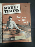 Vtg 1961 Spring Fall Summer Model Trains HO Scale Train Locomotive Magazines