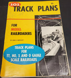 Vtg 1956 101 Track Plans For Model Railroaders HO Scale Magazine Trains Railroad