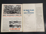 Vtg 1956 101 Track Plans For Model Railroaders HO Scale Magazine Trains Railroad