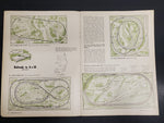 Vtg 1956 101 Track Plans For Model Railroaders HO Scale Magazine Trains Railroad