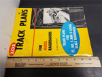Vtg 1956 101 Track Plans For Model Railroaders HO Scale Magazine Trains Railroad