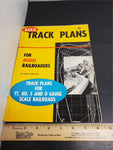 Vtg 1956 101 Track Plans For Model Railroaders HO Scale Magazine Trains Railroad
