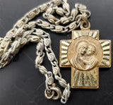 Vtg Mother Of Good Counsel Church Christianity Catholicism Necklace Collectible