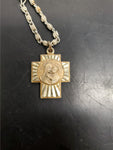 Vtg Mother Of Good Counsel Church Christianity Catholicism Necklace Collectible