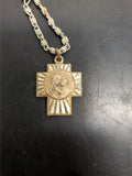 Vtg Mother Of Good Counsel Church Christianity Catholicism Necklace Collectible