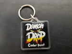 Cedar Point Demon Drop Keychain Roller Coaster Enthusiast Memorabilia Trinkets