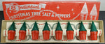 Vtg Christmas Tree Salt & Pepper Shakers 8 Individual Collectibles Holidays Gift