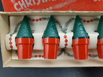 Vtg Christmas Tree Salt & Pepper Shakers 8 Individual Collectibles Holidays Gift