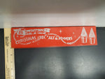 Vtg Christmas Tree Salt & Pepper Shakers 8 Individual Collectibles Holidays Gift